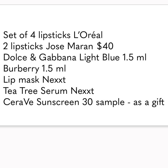 Dolce Gabbana, Burberry, L’Oréal, Nexxt beauty Stocking Stuffer Christmas Gift - Picture 3 of 13